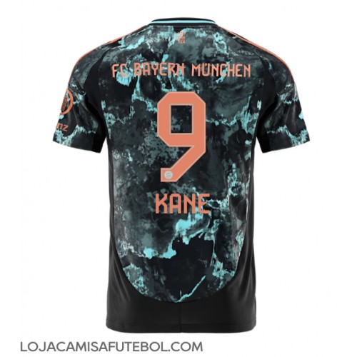 Camisa de Futebol Bayern Munich Harry Kane #9 Equipamento Secundário 2024-25 Manga Curta